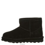 Boots UK BEARPAW Kids Alyssa Youth Black 44J6568 - Image 2
