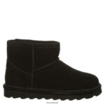 Boots UK BEARPAW Kids Alyssa Youth Black 44J6568 - Image 3