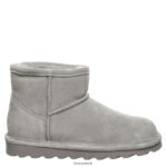 Boots UK BEARPAW Kids Alyssa Youth Gray Fog 44J6567 - Image 3