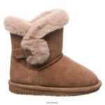 Boots UK BEARPAW Kids Betsey Youth Hickory 44J6584 - Image 3