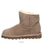Boots UK BEARPAW Kids Betty Youth Taupe Caviar 44J6573 - Image 2