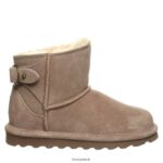 Boots UK BEARPAW Kids Betty Youth Taupe Caviar 44J6573 - Image 3