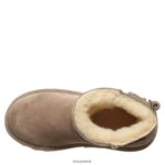 Boots UK BEARPAW Kids Betty Youth Taupe Caviar 44J6573 - Image 5