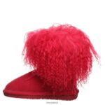 Boots UK BEARPAW Kids Boo Youth Electric Pink 44J6578 - Image 2