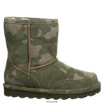 Boots UK BEARPAW Kids Brady Youth Olive Camo 44J6603 - Image 3