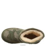 Boots UK BEARPAW Kids Brady Youth Olive Camo 44J6603 - Image 5