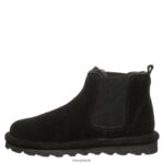 Boots UK BEARPAW Kids Drew Youth Black 44J6574 - Image 2