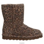 Boots UK BEARPAW Kids Elle Exotic Youth Leopard 44J6601 - Image 3