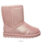 Boots UK BEARPAW Kids Elle Exotic Youth Pink Glitter 44J6600 - Image 3