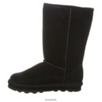 Boots UK BEARPAW Kids Elle Tall Youth Black 44J6588 - Image 2
