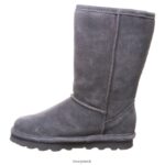 Boots UK BEARPAW Kids Elle Tall Youth Charcoal 44J6587 - Image 2