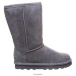 Boots UK BEARPAW Kids Elle Tall Youth Charcoal 44J6587 - Image 3