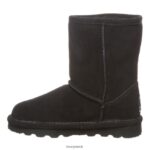 Boots UK BEARPAW Kids Elle Youth Black 44J6592 - Image 2