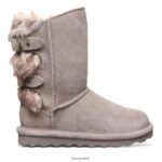 Boots UK BEARPAW Kids Eloise Youth Stone 44J6565 - Image 3