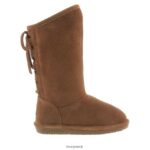 Boots UK BEARPAW Kids Phylly Youth Hickory 44J6605 - Image 3