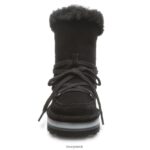 Boots UK BEARPAW Kids Retro Mondi Youth Black 44J6599 - Image 7