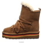 Boots UK BEARPAW Kids Retro Mondi Youth Hickory 44J6598 - Image 2