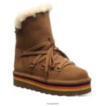 Boots UK BEARPAW Kids Retro Mondi Youth Hickory 44J6598