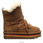 Boots UK BEARPAW Kids Retro Mondi Youth Hickory 44J6598 - Image 3