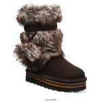 Boots UK BEARPAW Kids Retro Tama Youth Chocolate 44J6596