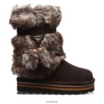 Boots UK BEARPAW Kids Retro Tama Youth Chocolate 44J6596 - Image 3
