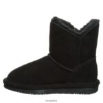 Boots UK BEARPAW Kids Rosaline Youth Black 44J6602 - Image 2