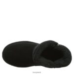 Boots UK BEARPAW Kids Rosaline Youth Black 44J6602 - Image 5