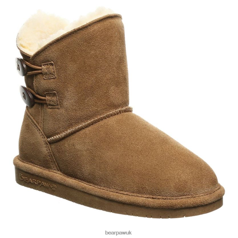 boots_uk_bearpaw_kids_rosaline_youth_hickory_44j6582.jpg Boots UK BEARPAW Kids Rosaline Youth Hickory 44J6582 - Image 1