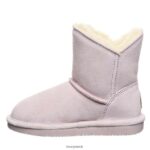Boots UK BEARPAW Kids Rosaline Youth Pale Pink 44J6581 - Image 2