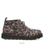 Boots UK BEARPAW Kids Skye Youth Black Floral 44J6571 - Image 2