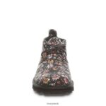 Boots UK BEARPAW Kids Skye Youth Black Floral 44J6571 - Image 6