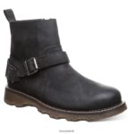 Boots UK BEARPAW Men Liam Dark Gray 44J6520