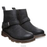 Boots UK BEARPAW Men Liam Dark Gray 44J6520 - Image 8
