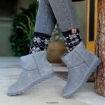 Boots UK BEARPAW Women Alyssa Charcoal 44J6239 - Image 5