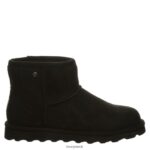 Boots UK BEARPAW Women Alyssa Vegan Black 44J645 - Image 3