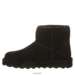 Boots UK BEARPAW Women Alyssa Wide Black 44J680 - Image 2