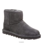 Boots UK BEARPAW Women Alyssa Wide Charcoal 44J6238