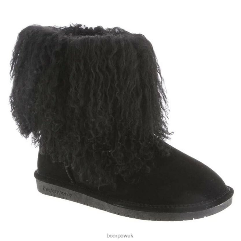 boots_uk_bearpaw_women_boo_black_44j6105.jpg Boots UK BEARPAW Women Boo Black 44J6105 - Image 1