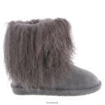 Boots UK BEARPAW Women Boo Charcoal 44J6104 - Image 3