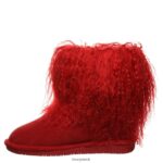Boots UK BEARPAW Women Boo Red 44J6132 - Image 2