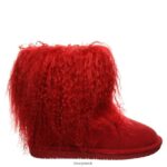 Boots UK BEARPAW Women Boo Red 44J6132 - Image 3