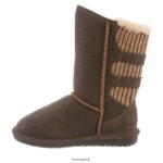 Boots UK BEARPAW Women Boshie Chestnut Distressed 44J6257 - Image 2