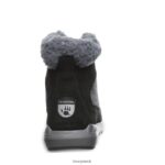 Boots UK BEARPAW Women Cheryl Black/Gray 44J6141 - Image 6