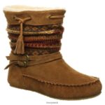 Boots UK BEARPAW Women Cyan Hickory 44J6200