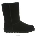 Boots UK BEARPAW Women Elle Short Black 44J693 - Image 3