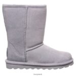 Boots UK BEARPAW Women Elle Short Gray Fog 44J692 - Image 3