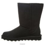 Boots UK BEARPAW Women Elle Short Vegan Black 44J674 - Image 2