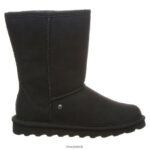 Boots UK BEARPAW Women Elle Short Vegan Black 44J674 - Image 3