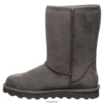 Boots UK BEARPAW Women Elle Short Vegan Charcoal 44J6228 - Image 2