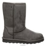 Boots UK BEARPAW Women Elle Short Vegan Charcoal 44J6228 - Image 3